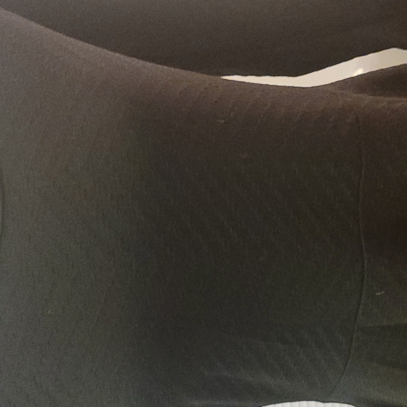 3/4 sleeve little  black dress with design - Picture 3 of 9